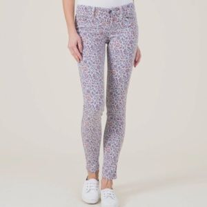 level 99 janice ultra skinny jean floral